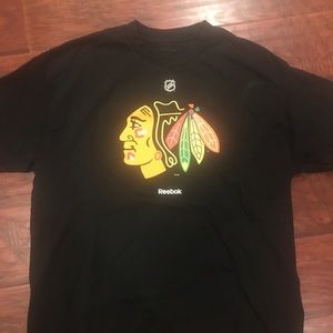 Official Reebok Chicago Blackhawks Team T Shirt